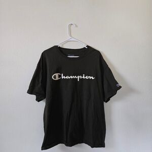 Men's Unisex Champion Iconic Logo Branded Relax Fit T Shirt Extra Large